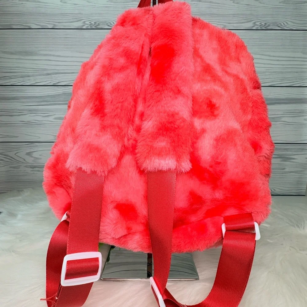 Red/Pink‎ Labubu Plush Backpack